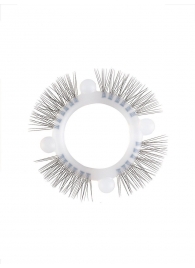 Эластичное кольцо с «ресничками» и 4 шариками - Sextaz - в Балашихе купить с доставкой