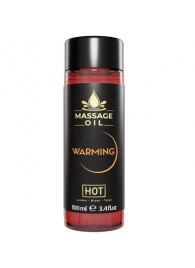 Массажное масло с согревающим эффектом Massage Oil Warming - 100 мл. - HOT - купить с доставкой в Балашихе