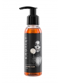 Разогревающее массажное масло Erotist Caramel Club с ароматом пралине - 100 мл. - Erotist Lubricants - купить с доставкой в Балашихе