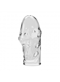 Прозрачная насадка на пенис Booker - 8 см. - Baile - в Балашихе купить с доставкой