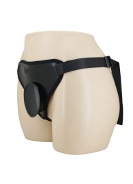 Черные трусики харнесс с платформой Caludio I - Baile - купить с доставкой в Балашихе