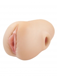 Телесный мастурбатор-вагина Pussy Pounder Squeeze Stroker - Pipedream - в Балашихе купить с доставкой