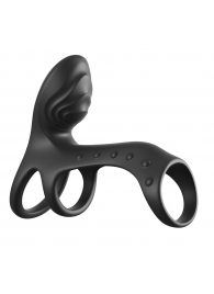 Черная насадка на пенис Ultimate Couples Cage Pro - Pipedream - в Балашихе купить с доставкой