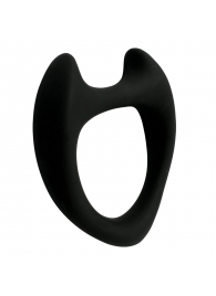 Черное эрекционное кольцо с рожками Wooomy Toro M - Adrien Lastic - в Балашихе купить с доставкой
