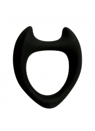 Черное эрекционное кольцо с рожками Wooomy Toro M - Adrien Lastic - в Балашихе купить с доставкой