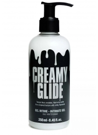 Лубрикант на водной основе Creamy Glide с консистенцией спермы - 250 мл. - Strap-on-me - купить с доставкой в Балашихе