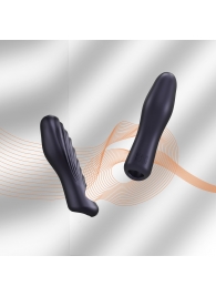 Сливовая силиконовая насадка на пенис с подхватом Manwan Ryzer - Manwan - в Балашихе купить с доставкой