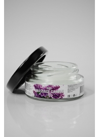 Массажная свеча «Сирень» - 50 мл. - SGAN - купить с доставкой в Балашихе