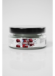 Массажная свеча «Спелая вишня» - 50 мл. - SGAN - купить с доставкой в Балашихе