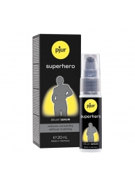 Пролонгатор-сыворотка pjur Superhero Delay Serum - 20 мл. - Pjur - купить с доставкой в Балашихе