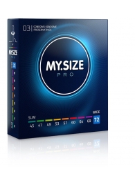 Презервативы MY.SIZE размер 72 - 3 шт. - My.Size - купить с доставкой в Балашихе
