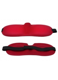 Красная глухая маска на резинке - Sitabella - купить с доставкой в Балашихе