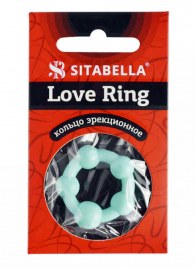 Цветное эрекционное кольцо с 5 бусинами Love Ring - Sitabella - в Балашихе купить с доставкой