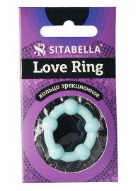Цветное эрекционное кольцо Love Ring с бусинами - Sitabella - в Балашихе купить с доставкой