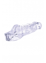 Прозрачная насадка-удлинитель Length Enhancer с подхватом - 16 см. - NMC - в Балашихе купить с доставкой