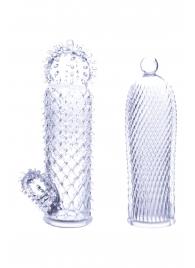 Набор из 2 прозрачных насадок на член Seductive Tickler Sleeves - NMC - в Балашихе купить с доставкой