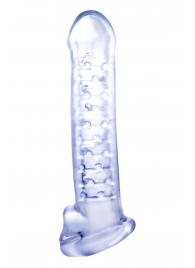 Прозрачная насадка-удлинитель Stretchy Touch - 18 см. - NMC - в Балашихе купить с доставкой