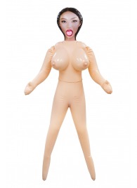 Телесная надувная секс-кукла с пышным бюстом - NMC - в Балашихе купить с доставкой