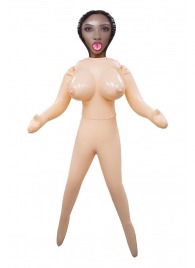 Телесная надувная секс-кукла с 3 любовными отверстиями - NMC - в Балашихе купить с доставкой