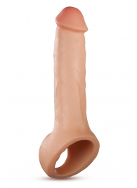 Телесная насадка-удлинитель Thrive 8.75 Inch Realistic Penis Extender Sleeve - 22,2 см. - Blush Novelties - в Балашихе купить с доставкой