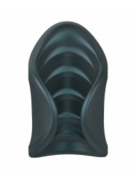 Серый сквозной мастурбатор с вибрацией Manwan Starter - Manwan - в Балашихе купить с доставкой