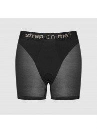 Трусики-шорты для фиксации насадок Strap-on-me Harness Lingerie Halo - size XS - Strap-on-me - купить с доставкой в Балашихе