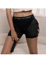 Трусики-шорты для фиксации насадок Strap-on-me Harness Lingerie Halo - size M - Strap-on-me - купить с доставкой в Балашихе