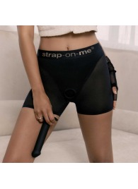 Трусики-шорты для фиксации насадок Strap-on-me Harness Lingerie Halo - size L - Strap-on-me - купить с доставкой в Балашихе