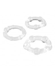 Набор из 3 эрекционных прозрачных колец - Boys of Toys - в Балашихе купить с доставкой