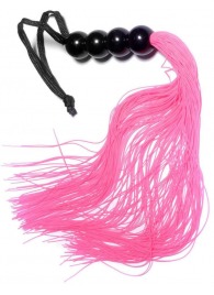 Розовая силиконовая плеть - 35,5 см. - Boys of Toys - купить с доставкой в Балашихе