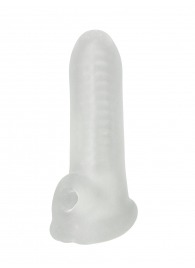 Белый фаллоудлинитель Striker - 13,5 см. - Lola Games - в Балашихе купить с доставкой