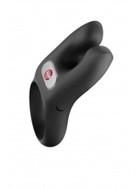 Черное эрекционное виброкольцо Nos - Fun Factory - в Балашихе купить с доставкой