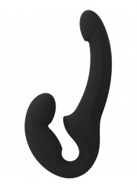 Черный безремневой страпон Share Lite - Fun Factory - купить с доставкой в Балашихе