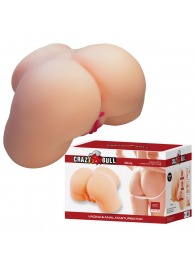 Телесный мастурбатор с 2 любовными отверстиями Olivia - Baile - в Балашихе купить с доставкой