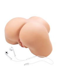 Телесный мастурбатор Olivia с 2 любовными отверстиями - Baile - в Балашихе купить с доставкой