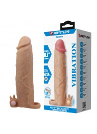 Телесная насадка на пенис Xerxes - 22 см. - Baile - в Балашихе купить с доставкой