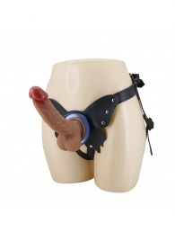 Поясной страпон Wells: трусики в форме бабочки и фаллоимитатор-насадка - Baile - купить с доставкой в Балашихе