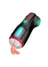 Интерактивный мастурбатор Raven с вакуумом, вибрацией и подсветкой - Shots Media BV - в Балашихе купить с доставкой