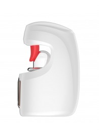 Белый мастурбатор с язычком и возвратно-поступательными движениями - Secwell - в Балашихе купить с доставкой