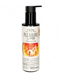 Съедобный лубрикант на водной основе Pleasure Lab с ароматом крем-брюле - 185 мл. - Pleasure Lab - купить с доставкой в Балашихе