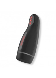 Черный автоматический мастурбатор с управлением через приложение - Oninder - в Балашихе купить с доставкой