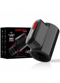 Черный автоматический мастурбатор с режимами поступательных движений и ротации - JAMYJOB - в Балашихе купить с доставкой