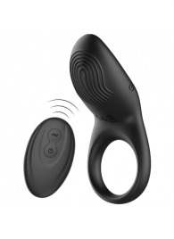 Черное эрекционное виброкольцо с пультом ДУ - Ibiza - в Балашихе купить с доставкой