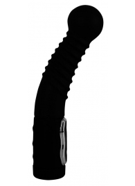 Чёрный стимулятор простаты с ротацией Prostate Twister - 20 см. - Orion - в Балашихе купить с доставкой