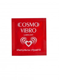 Пробник женского стимулирующего лубриканта на силиконовой основе Cosmo Vibro - 3 гр. - Биоритм - купить с доставкой в Балашихе