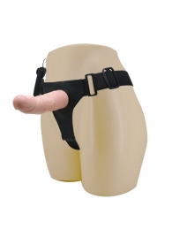 Реалистичный страпон-фаллоимитатор на трусиках Ultra Passionate Harness - 15 см. - Baile - купить с доставкой в Балашихе
