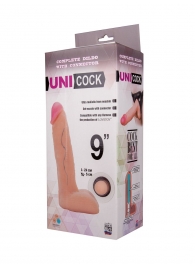 Фаллическая насадка Харнесс UNICOCK 9  - 24 см. - LOVETOY (А-Полимер) - купить с доставкой в Балашихе