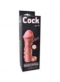 Фаллоудлинитель с кольцом COCK size M - 15 см. - LOVETOY (А-Полимер) - в Балашихе купить с доставкой