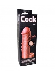 Фаллоудлинитель с кольцом COCK size L - 16,5 см. - LOVETOY (А-Полимер) - в Балашихе купить с доставкой