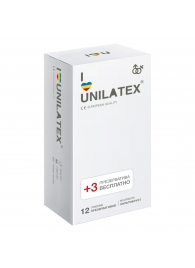 Разноцветные ароматизированные презервативы Unilatex Multifruit  - 12 шт. + 3 шт. в подарок - Unilatex - купить с доставкой в Балашихе